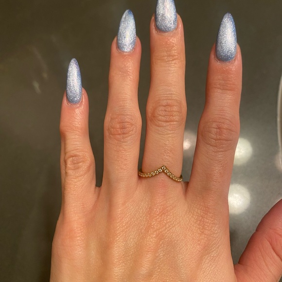 Chevron diamond ring - Picture 2 of 4